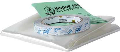 Duck Brand Indoor 5-Window Shrink Film Insulator Kit, 62-Inch x 210-Inch, 286217