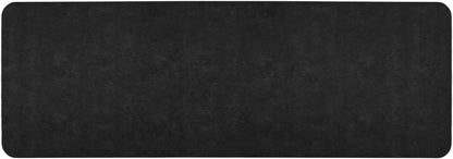 TYUU Bath Mat, Bathroom Rugs Non Slip Washable Thin Absorbent Quick Dry Bath Mat Fits Under Door Bathroom Floor Mat Perfect for Bath, Shower, or Sink 16"x24" Dark Grey