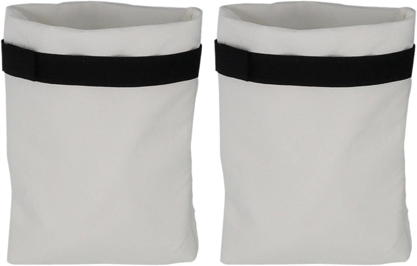 2Pcs Outdoor Faucet Covers Tap Cover Winter Freeze Protection Antifreeze Reusable Hose Bib Spigot Cover for Lawn Wall, White