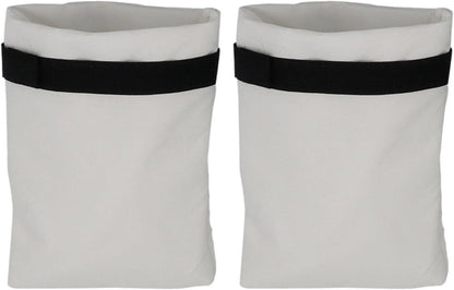 2Pcs Outdoor Faucet Covers Tap Cover Winter Freeze Protection Antifreeze Reusable Hose Bib Spigot Cover for Lawn Wall, White