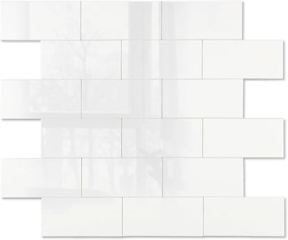 2026 New Upgrade Peel and Stick Backsplash Tile, Peel and Stick 11.34" X 11.57" Wall Tile for Kitchen, Bathroom, Fireplace, Laundry (Beige Ecru, 10 Packs)