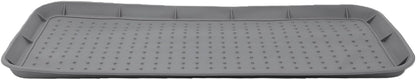 SUNGOOYUE Boot Trays for Entryway Boot Tray, 30X15 Inch Mat for Mud Snow Rain By Entryway Door Nan (Grey)