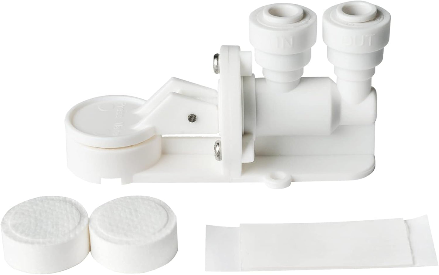 iSpring ALS1 Leak Detector and Shut-Off Valve for Reverse Osmosis and Under Sink Water Filtration Systems - 1/4” Quick Connect