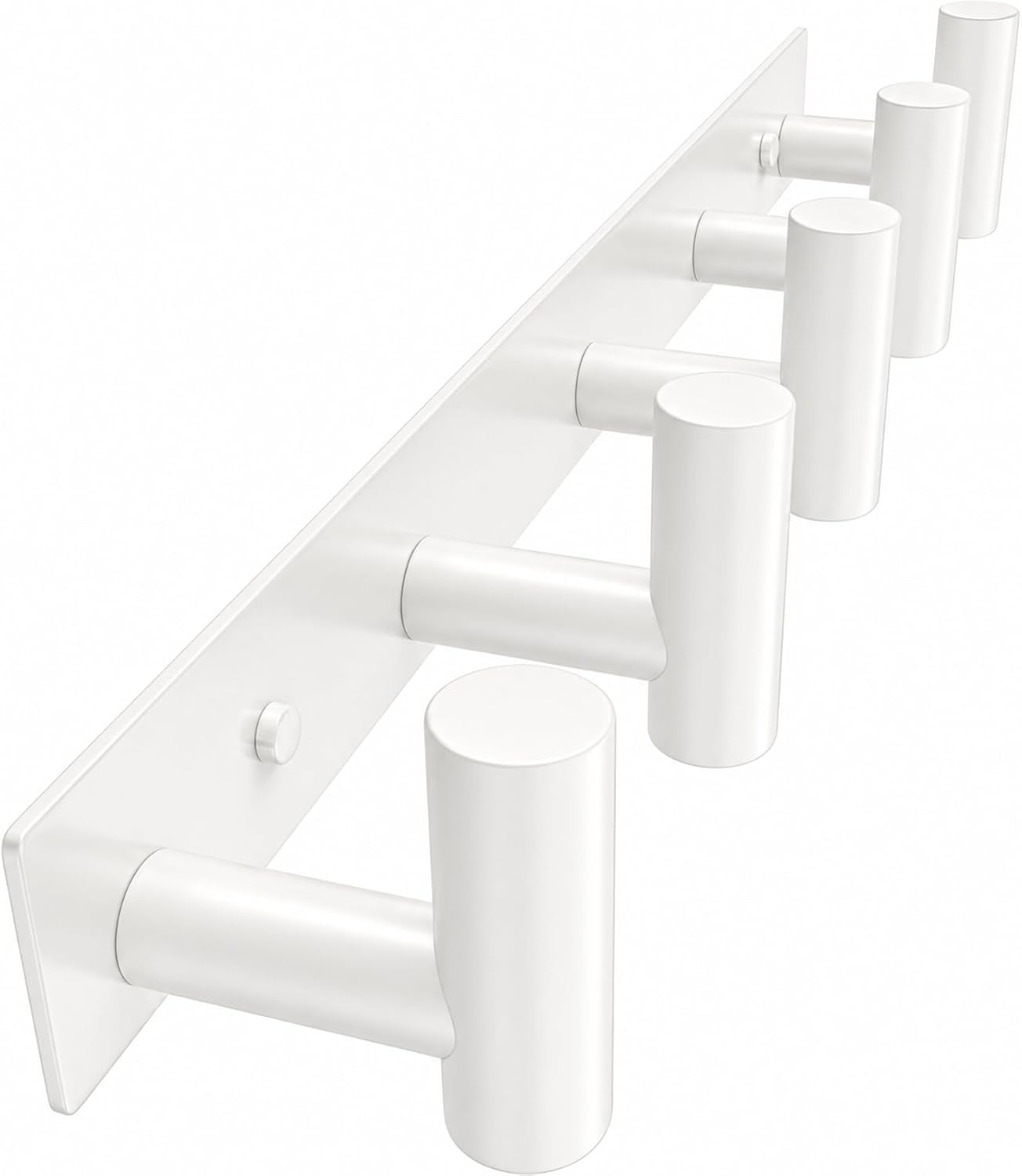Wall Mounted Coat Rack-3 Hooks, Heavy Duty Stainless Steel Wall Hooks for Towel Coat Bag, Hat Rack Coat Hanger Coat Hooks Towel Racks for Bathroom Entryway Kitchen Office (Silver, 1 Pack)