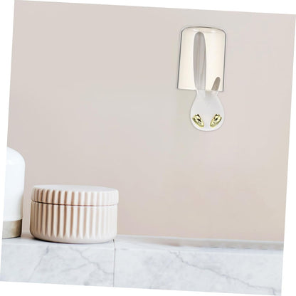 Zerodeko Wall-Mounted Toothbrush Holder with Cup and Cover Easy Installation Bathroom Organizer for Toothbrushes and Cups Space-Saving Design for Home and Dorm Use