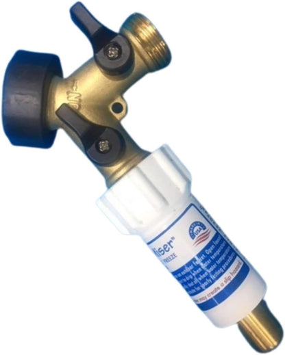 Freeze Miser Outdoor Faucet & Spigot Freeze Protection – Patented Valve Shield, Activates at Water Temperature Below 37°F/3°C – Durable Winter Cover Alternative – Quick Install, Saves Water – 1 Pack