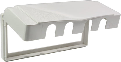 Fielect Weatherproof In Use Outdoor Outlet Cover 86Type Clear Electrical Outlet Cover Box 5" x 8.4" x 1.9"