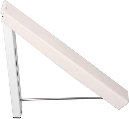 Wall Mounted Drying Rack | Foldable & Retractable Clothes Hanger | Holds 60 Lbs for Bathroom/Laundry Room/Closet | Space Saving Home Organizer