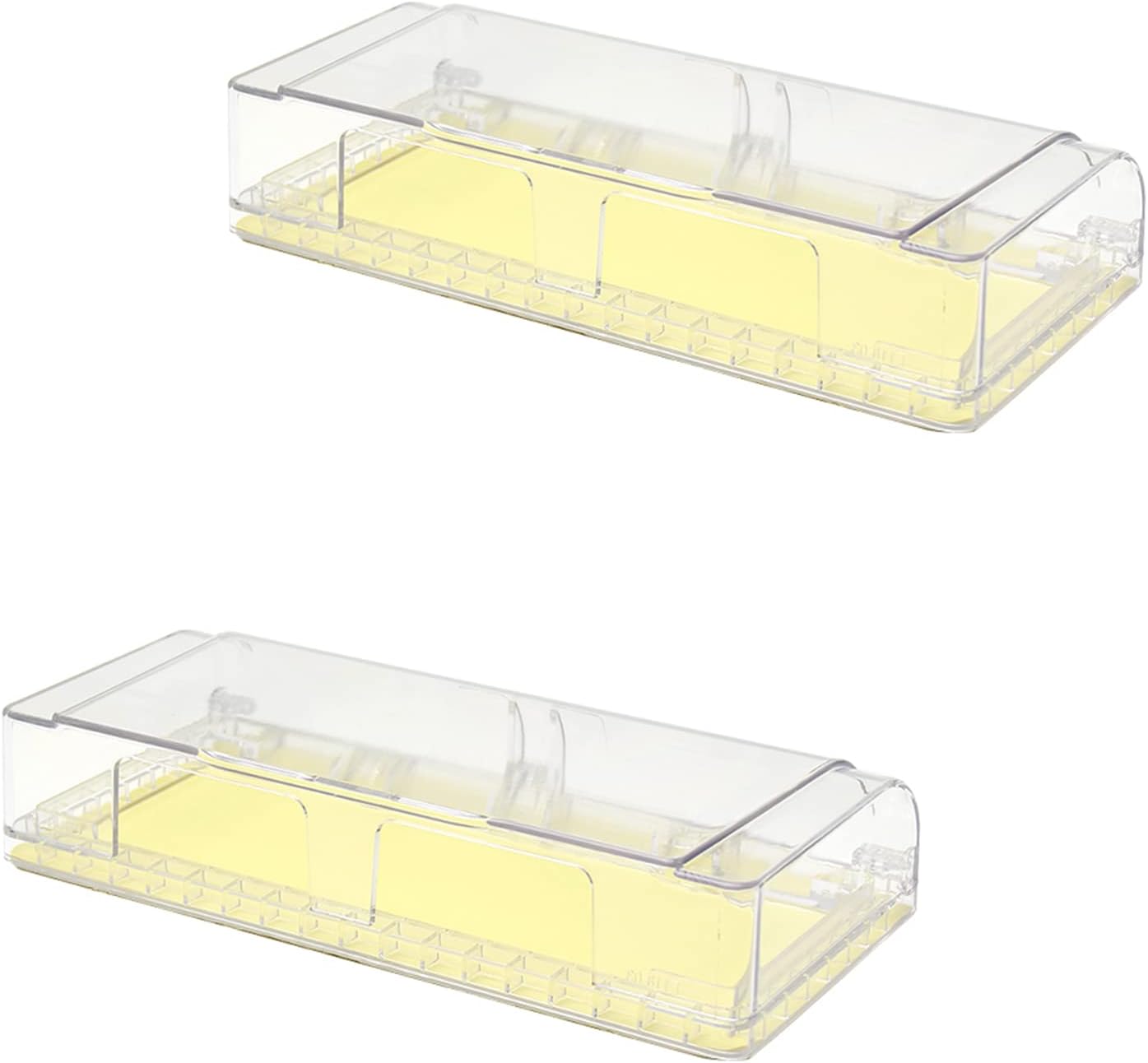 Fielect 2Pcs Weatherproof in Use Outlet Cover Plug Receptacle Protector for Retrofit Siding Construction Transparent 118 Type 210x100x47mm