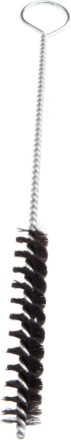 Forney 70487 Tube Brush, Nylon with Wire Loop Handle, 15-1/2-Inch-by-1-1/4-Inch | Features a durable 15-1/2" total length with a 1-1/4" brush diameter. Perfect for pipe and tube cleaning.