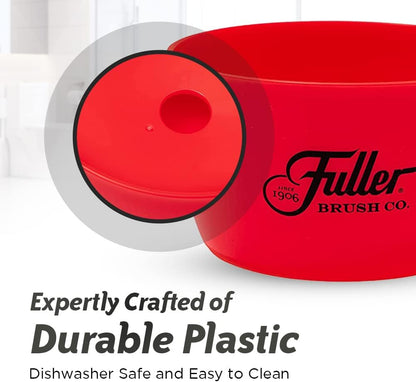 Fuller Brush Handy Holder with Drain Rack – Small Sink Caddy for Organizing Cleaning Sponges & Tools – Removable Drain Tray, Dishwasher Safe – Navy