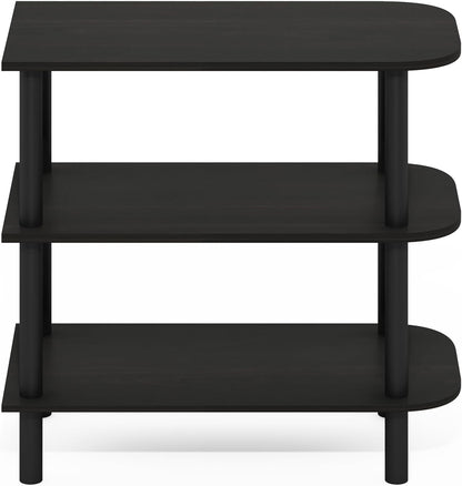 Furinno FANO Shoe Rack, 24-Inch Width 2-Tier Shoe Organizer, Stackable Shoes Storage, 11.7 x 24.2 x 11.7, for Closet Entryway, Office, Garage, Amber Pine