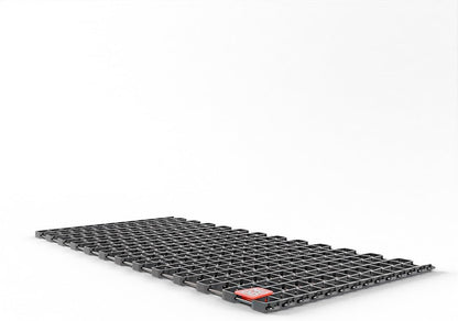Mudd Heavy-Duty Metal Mesh Doormat – 30in x 17in, 2mm Thick Steel – Durable, All-Weather Dirt & Mud Scraper for Entryways, Patios & Workspaces