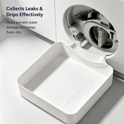 Universal Front-Load Washing Machine Drain Pan, 2026 New Washing Machine Drain Tray, Easy Installation For Basements, Apartments, Mobile Homes, Garages, And Rentals