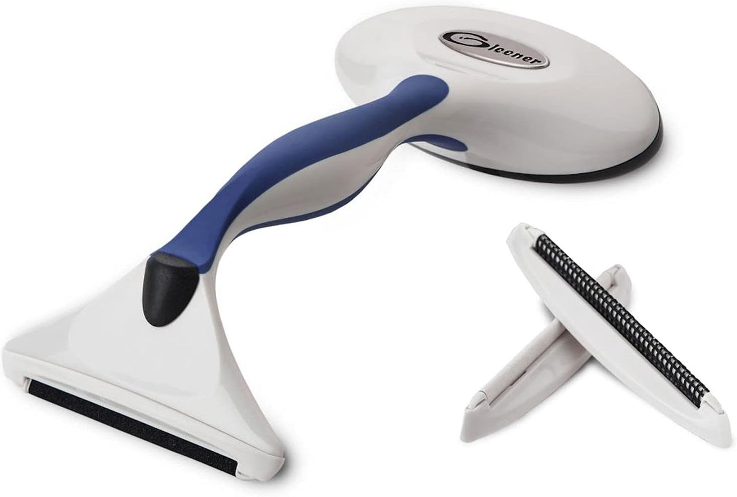 GLEENER Battery-Free 4-in-1 Fabric Shaver & Lint Brush | Ultimate Fuzz Remover | Adjustable Depiller Lint Remover for Clothing & Furniture (Slate Blue)