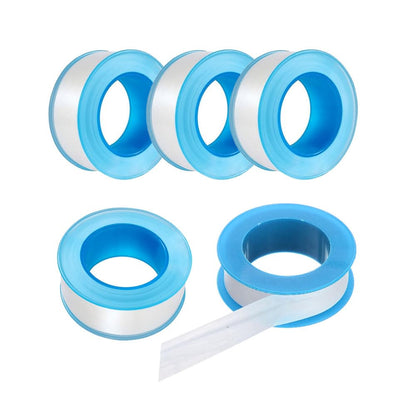 SKYPRO 10 Rolls Thread Seal Tapes, 1/2 PTFE Pipe Sealant Tape Industrial Thread Sealants Plumbers Thread Tape for Leak Water, Plumbers, Plumbing, Airs Head, Thread Pipe(1/2" x394", White)