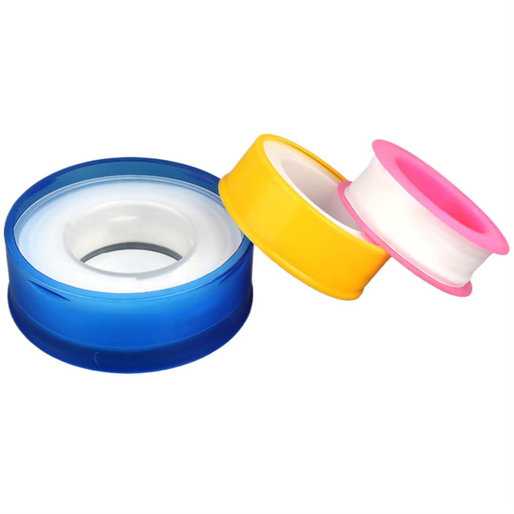 Generic Btkigl 10 Pieces 1M/2M/3M/10M/15M/18M Tape Sealer Faucet Sealing Thread PTFE Industrial Teflo n Tape Plumber for Water Pipe Sealing Duct Tape (15mmx10m)