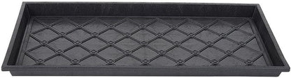 Multy Home LP OLK1836 OLK1836 17" x 35" Manor Lattice Black Boot Tray