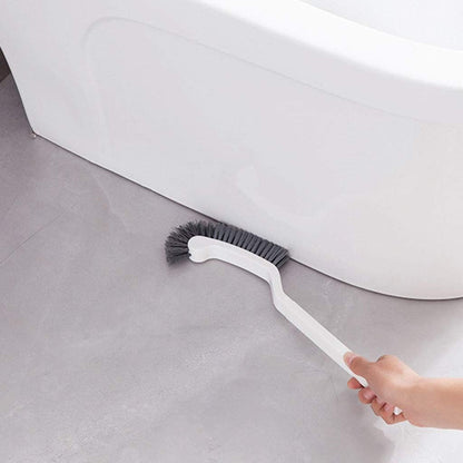 Long Handle Curved Toilet Brush Corner for Rim
