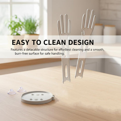2 Pack Kitchen Holder Glove Drying - Glove Dryer Rack,Reusable Plastic Bag Dryer,Dish Glove Holder with Kitchen,Reusable Towel Storage Holders,Glove Storage and Hanger，Stand Creative Kitchen Tool