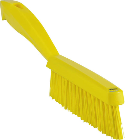 Vikan 13/16 in W Scrub Brush, Stiff, 11 51/64 in L Handle, 5 51/64 in L Brush, Blue, Plastic 41953-1 Each