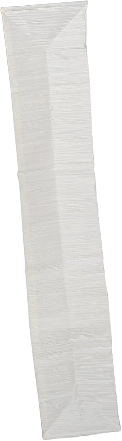 ABOOFAN Floor Lamp Shade Replacement – 49.21" Foldable Rice Paper Lampshade for Soft Light Diffusion & Easy Tool-Free Installation – for Living Room, Bedroom, Office