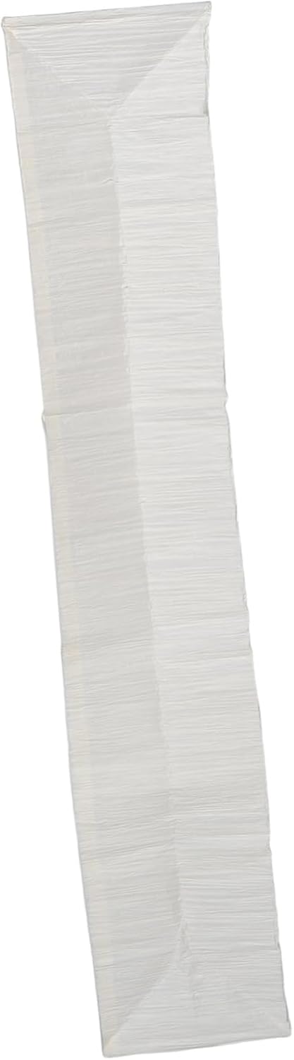 ABOOFAN Floor Lamp Shade Replacement – 49.21" Foldable Rice Paper Lampshade for Soft Light Diffusion & Easy Tool-Free Installation – for Living Room, Bedroom, Office