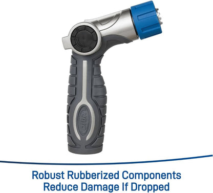Orbit 58993 7-Pattern Watering Nozzle with Thumb Control, Black