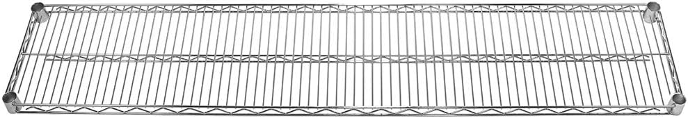 Shelving Inc. 12" d x 30" w Chrome Wire Shelving with 2 Tier Shelves, Weight Capacity 800lbs Per Shelf