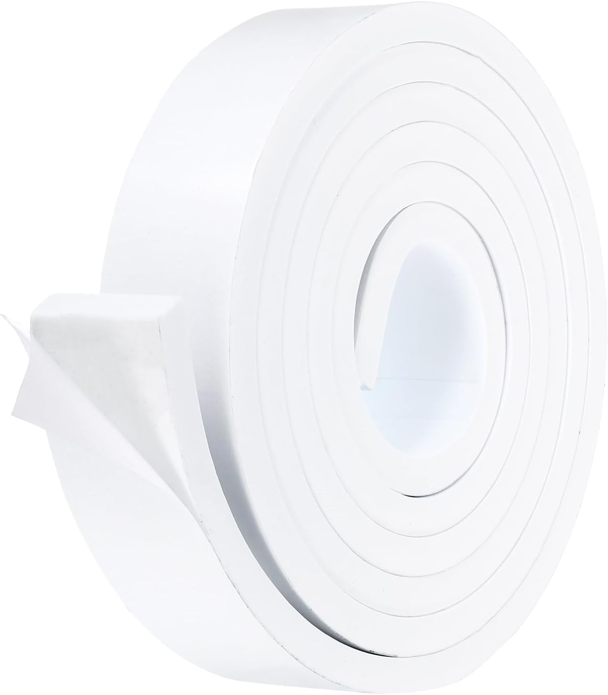 PATIKIL Weather Stripping Door Seal Strip, 3/8 Inch x 1/4 Inch x 32 Ft Self Adhesive Soundproof High Density Foam Tape Insulation for Door Window Air Conditioning, White - Colors B