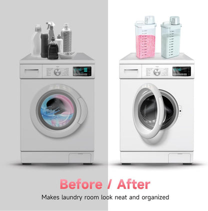 Tokokimo Laundry Detergent Dispenser - Powder Container & Scent Booster Beads Dispenser for Laundry Room Organization
