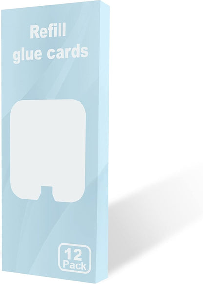 20 Pcs Refill Glue Cards Compatible with Safer Home SH502 Indoor Fly Trap and Dynatrap DT3005W Plug-in Bug Light for Flies, Fruit Flies, Moths, Gnats, and Other Flying Insects
