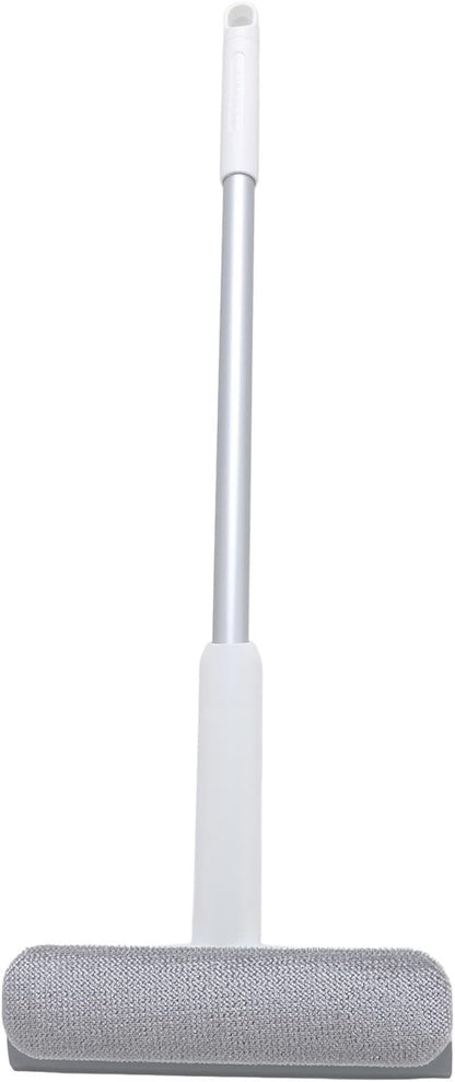 Double Sided Screen Brush Tool with Detachable Head for Efficient Window Cleaning At Home, PP and Aluminum Alloy Material