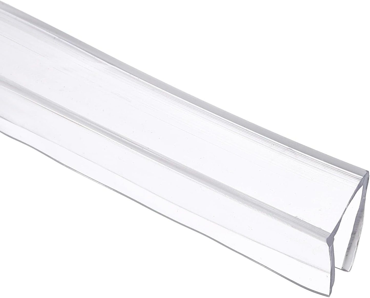 uxcell Clear Edge Trim, 13.1Ft Silicone U Channel Edge Protector, Edges Guards Fits 1/32"-3/32" for Car Doors Sheet Metal Parts (3/16" W x 3/8" H)