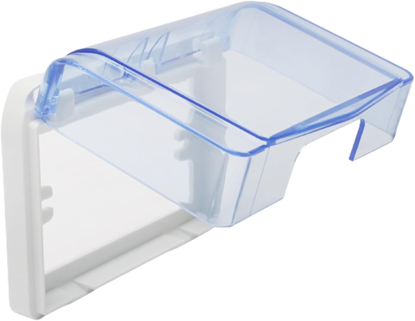 Fielect Weatherproof in Use Outlet Cover Plug Receptacle Protector for Retrofit Siding Construction Transparent 120 Type 142x83x48mm 1Pcs