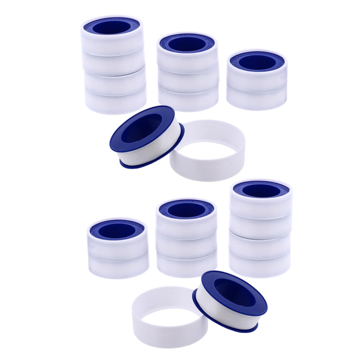 VALICLUD 20pcs High-Temperature PTFE Tape Waterproof Plumbers Tape Thread Sealing for Plumbing and Pipe Repair