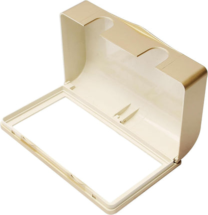 Fielect Weatherproof in Use Outlet Cover Plug 86 Type Electrical Outlet Cover Receptacle Protector 98x110x43mm for Retrofit Siding Construction, Transparent