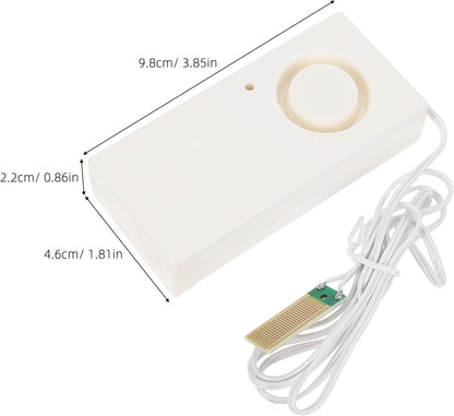 LIFKOME 2pcs Water Leak Alarm Sensor with Ultra Sensitive Response and Real Time Water Detection for Bathroom and Kitchen Overflow Alarm