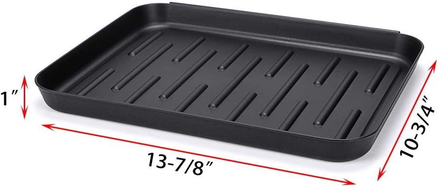 OwnMy Black Boot Tray Mat, Multi-Purpose Shoe Tray Mat for Plants Pet Food Dog Water Bowls Cat Litter Box, Boot and Shoes Drying Mat for Indoor and Outdoor