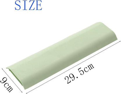 Cable Concealer Cord Cover, Airlxf 2 PCS Self-Adhesive Wall Cable Covers with 4 PCS Double-side Tapes for TV Computer Office Theater (White)