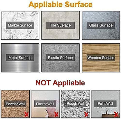 double Sided Tape Heavy Duty Multipurpose Removable Traceless Mounting Adhesive Tape for Walls, Washable Reusable Strong Sticky Strips Gel Grip Tape Nano Double Sided Tape 3 meter