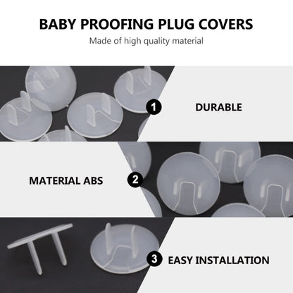 Covers Electrical Cover Electric Kids Childproof Socket Clear Wall Locks Outlets Proof Guards Plug Baby Children Toddlers Protectors Outlet Plugs Security Protector