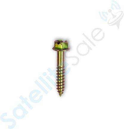 SatelliteSale Single Screw White Clips for Ethernet Internet Telephone Cable TV Wire Cable Management 100 Pcs