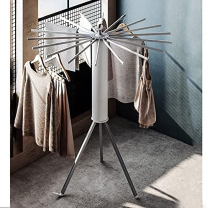 Foldable Portable Space Saving Clothes Drying Rack, Wall Mounted Clothes Rack, Clothes Drying Racks Outdoor,for Drying Cap, Face Mask, Socks, Towels, Underwear, Diapers