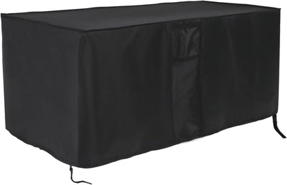 Outdoor Storage Box Cover for Keter XXL 230 Gallon Plastic Deck Storage Container Box,Waterproof Patio Storage Box Covers - 58 x 33 x 34 Inch