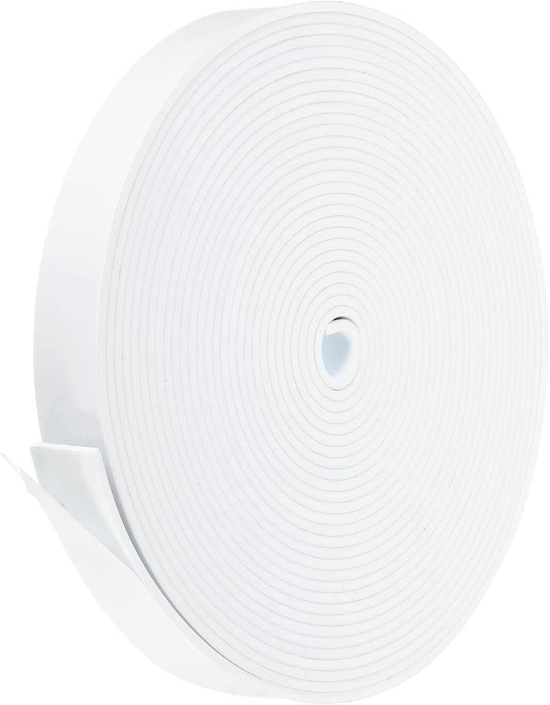 PATIKIL Weather Stripping Door Seal Strip, 3/8 Inch x 1/4 Inch x 32 Ft Self Adhesive Soundproof High Density Foam Tape Insulation for Door Window Air Conditioning, White - Colors B
