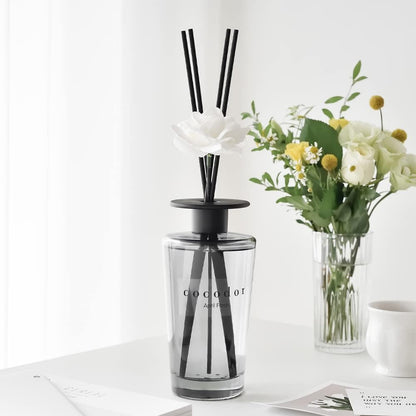 COCODOR Signature Reed Diffuser/Woody Hotel / 6.7oz(200ml) / 2 Pack/Reed Diffuser, Reed Diffuser Set, Oil Diffuser & Reed Diffuser Sticks, Home Decor & Office Decor, Fragrance and Gifts, Mother's Day