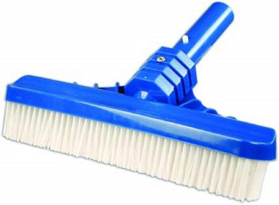 SWIMLINE HYDROTOOLS Pool Floor Wall Step Brush for Inground & Above Ground Pools | Handheld Scrubber Brush with Sure-Grip Handle & Bristles for Steps, Spas, & Tile Cleaning