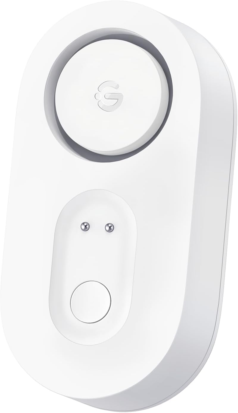 GoveeLife Water Leak Detector with 105dB Adjustable Alarm, Water Alarm with Dual Sets Sensor Probes Leaks and Floods. Suit for Home, Basement, and Kitchen(Cannot Connect to Wi-Fi Directly)