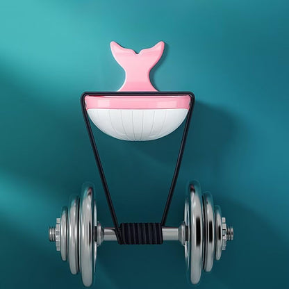 Soap Dish Holder for Shower Bar Double Layer Cute Lotus Shape Adhesive Tray Sink Wall Mounted Shampoo NO-Drilling Self Draining Hanging Saver Rack Plastic Bathroom Bathtub Kitchen，Pink